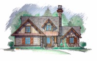 Cow Lick Cabin Plan